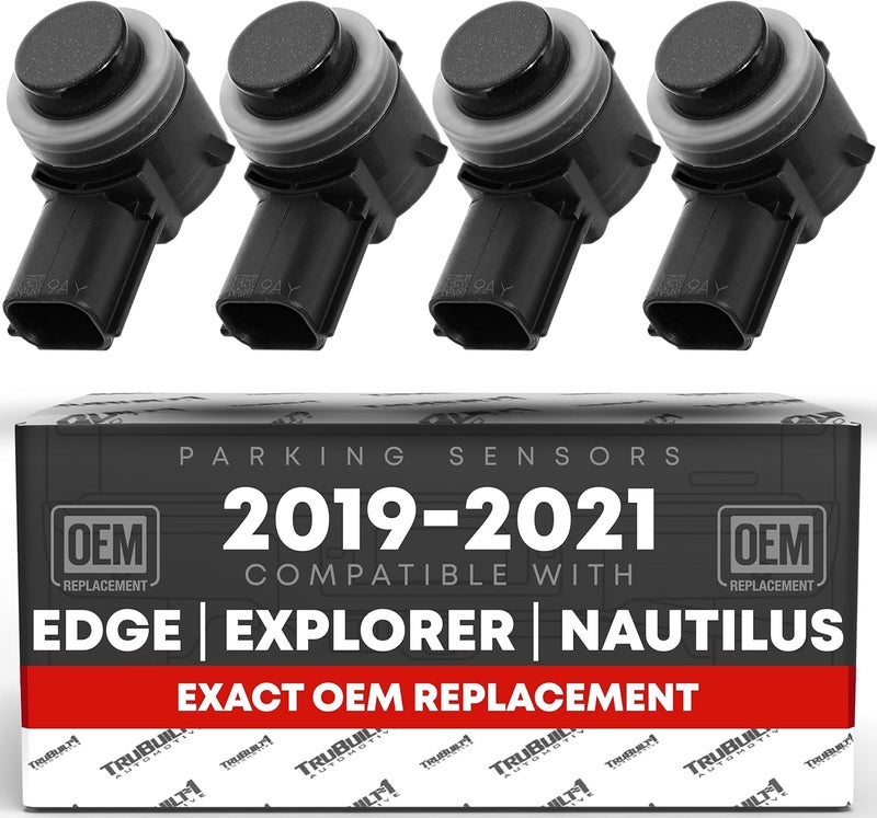 T1A Front/Rear Bumper Parking Aid Sensor Kit - Compatible with 2018-2021 Ford Edge, Explorer, and Lincoln Nautilus - Image 1