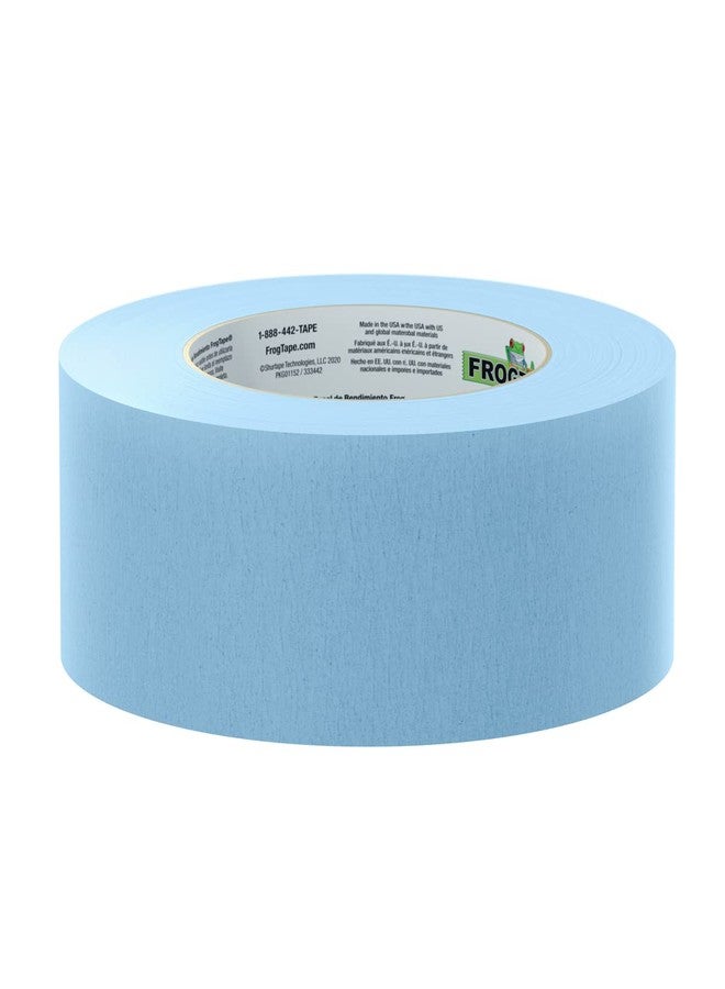 FrogTape 250 Light Blue Moderate Temperature Performance Grade Masking Tape, Medium-High Adhesion, 48mm x 55m, 3 Rolls per Pack - Image 3