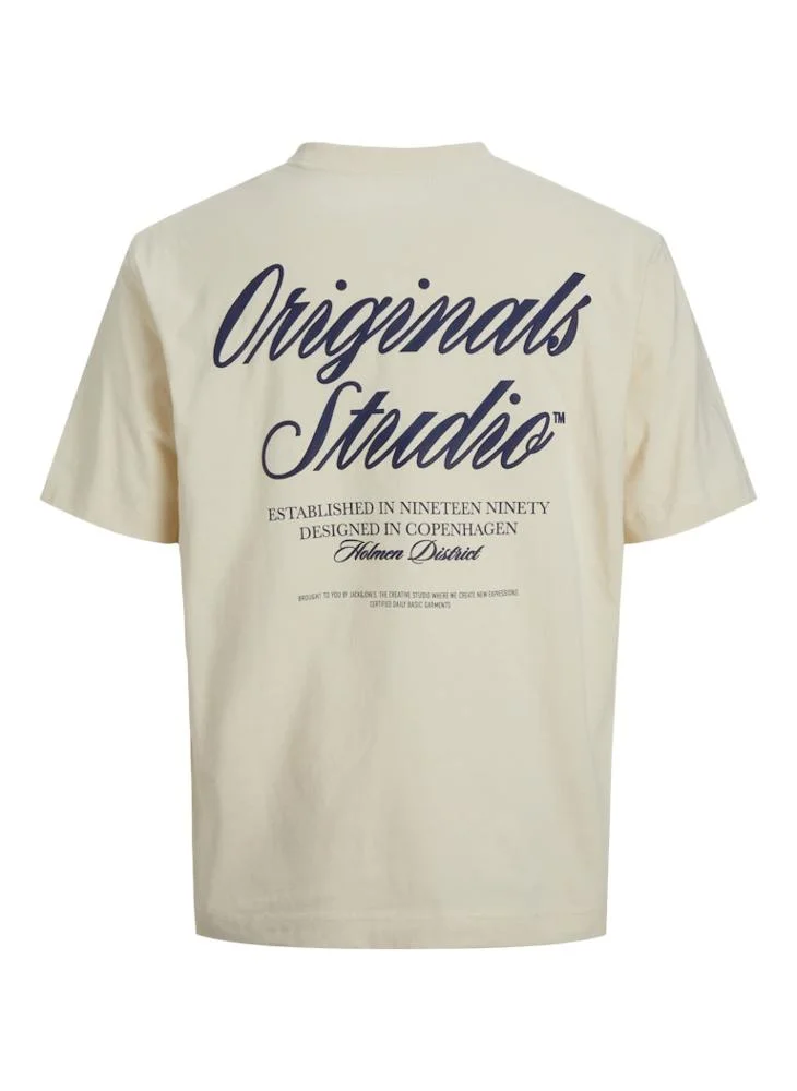Jack & Jones Junior Youth Logo Crew Neck T-Shirt