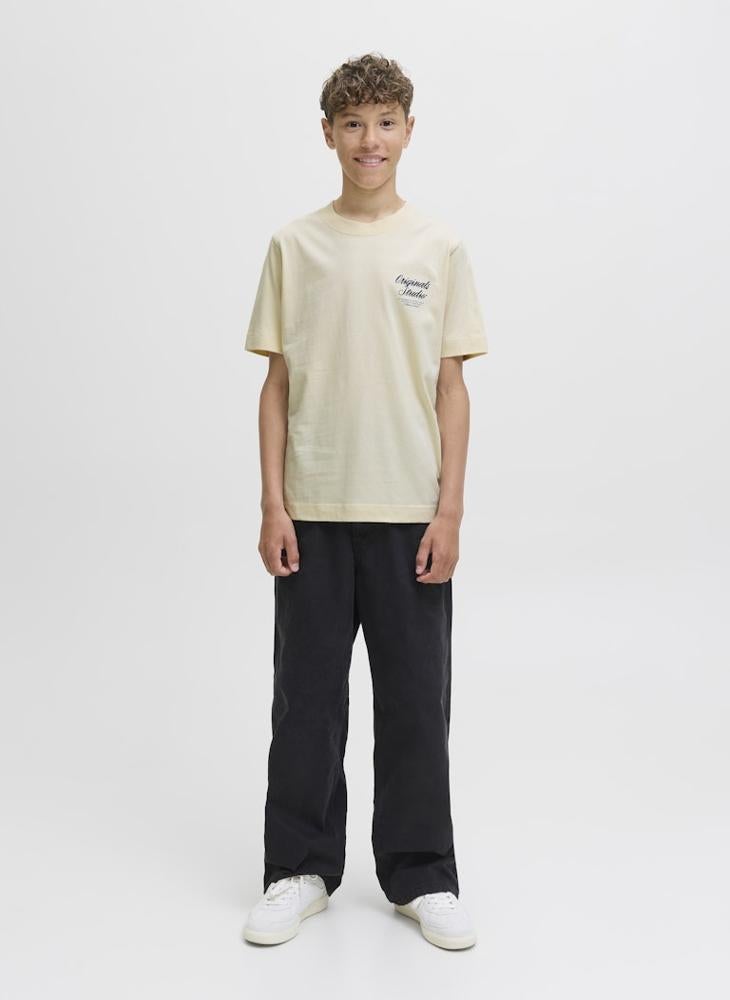 Jack & Jones Junior Youth Logo Crew Neck T-Shirt - Image 4