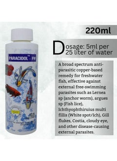 Aquatic Remedies Combo Of 3- (Bactonil + General Cure + Paracidol) 220Ml Each | Anti-Bacterial Effective Fish Skin Treatment Suitable For Freshwater | Aquarium Water Medicine - pzsku/Z018452740F0DE7308947Z/45/_/1728309133/327b52d8-0a2a-4658-98cf-0c6732bf8db2