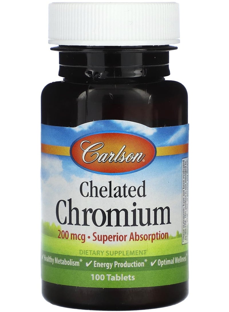 الكروم المخلب، 200 ميكروجرام، 100 قرص