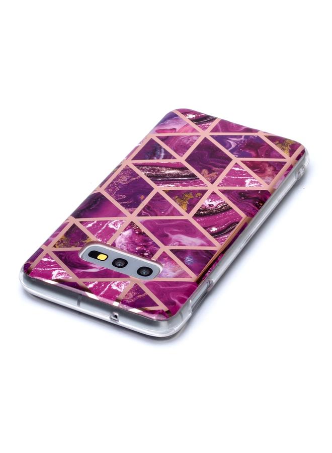 Zaboon Case For Galaxy S10e Plating Marble Pattern Soft TPU Protective Case - Image 4