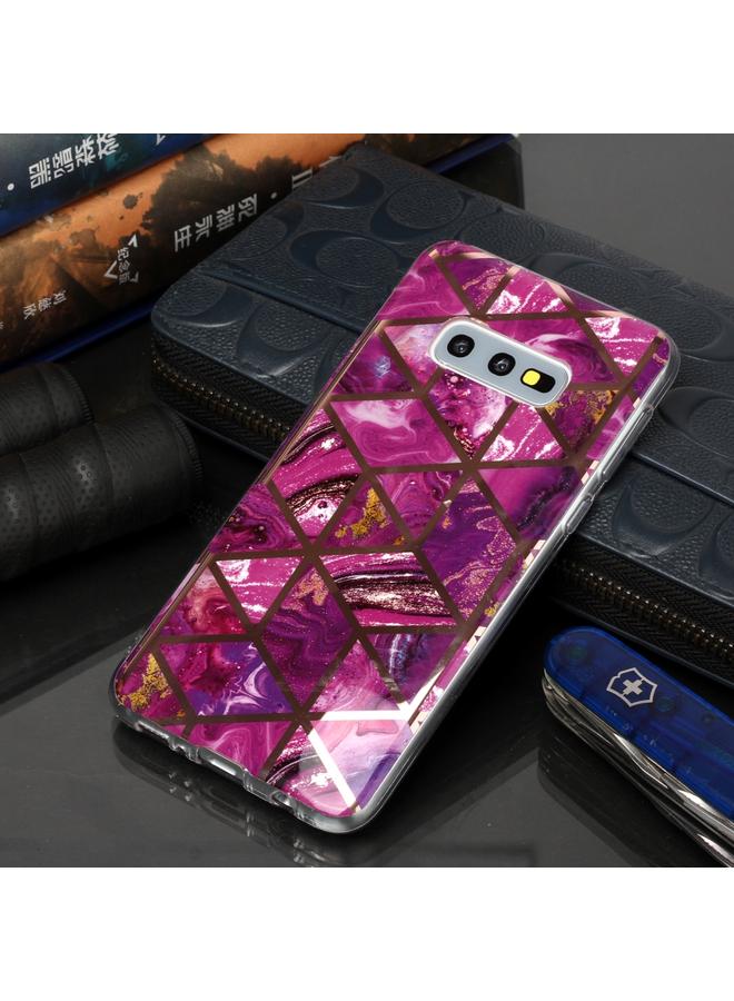 Zaboon Case For Galaxy S10e Plating Marble Pattern Soft TPU Protective Case - Image 5