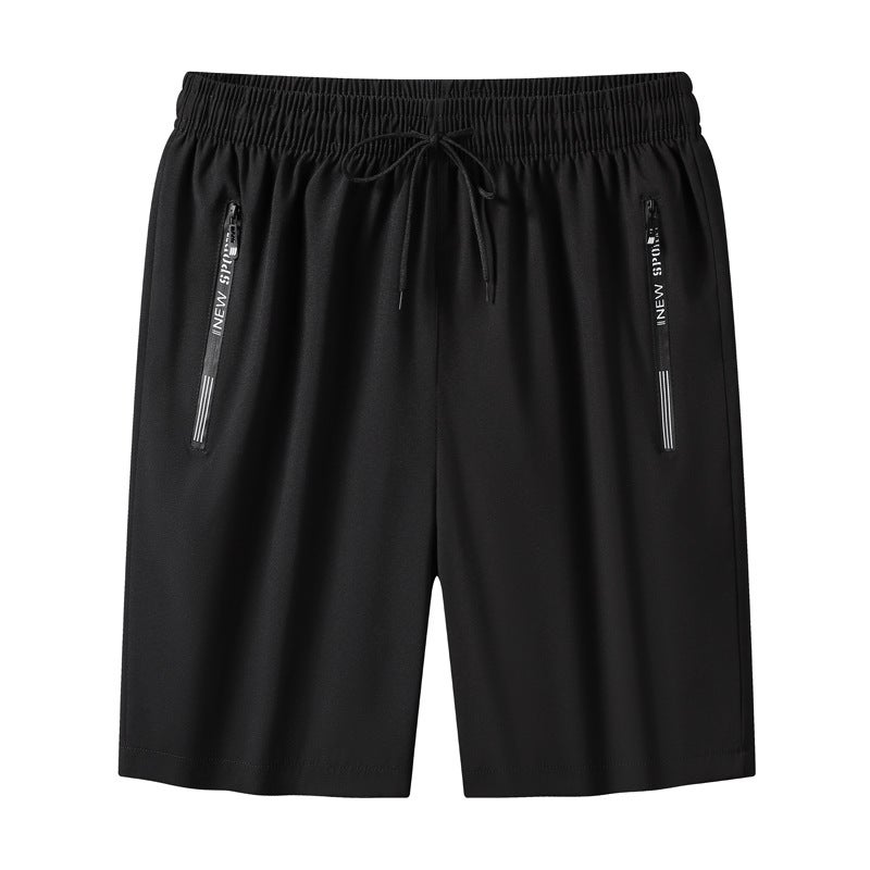 Men'S Shorts, Cool And Cool, Four-Way Elastic Outer Wear, Three-Quarter Pants, Fashionable Casual Sports Pants For Men - Image 4