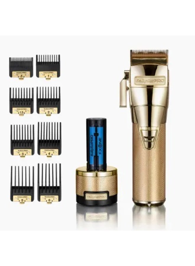 BaBylissPRO Babyliss Pro Fxone Hair Clipper All-Metal | Gold - Image 1