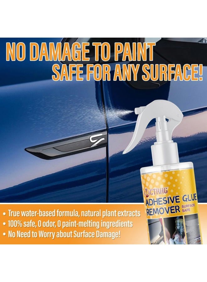 MCTRHG Adhesive Remover, Car Sticker Remover with Extra Plastic Razor Blades, 3.5oz Adhesive Remover for Cars, Windows, Tables, Glue Remover to Rapidly Remove Labels, Sticker, Glue, Chewing Gum - Image 3
