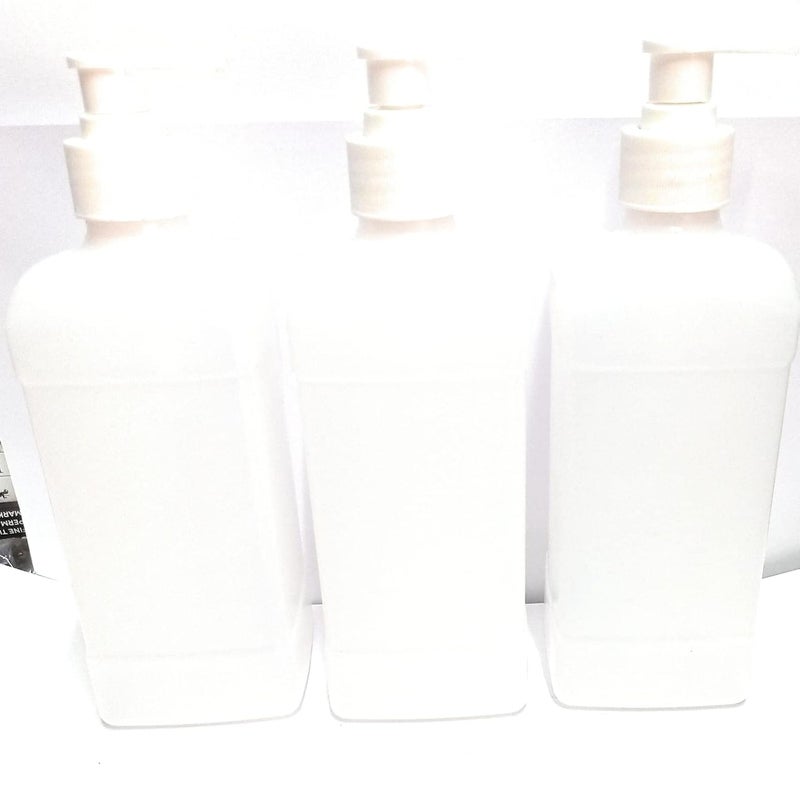 Shree Mahalaxmi Frosted Empty Liquid Dispenser Bottles - Versatile Pack of 3 for Soap, Handwash, Sanitizer, Lotion, Shampoo, and Body Wash - 500ml Capacity - Image 2