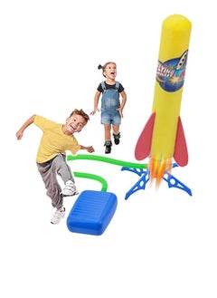 Generic Toys Rocket Launcher for Kids, Christmas Stocking Stuffers for Ages 3 4 5 6 7 8+ Years Old, Stomp Outdoor Toys Games, Toddler Boys Birthday Gifts, Launch up to 120+ft  - Image 1