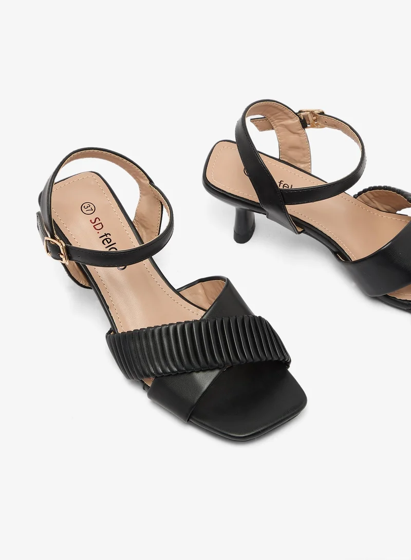 Sd.felano  Mid Heeled Sandal for Women | Best Price UAE