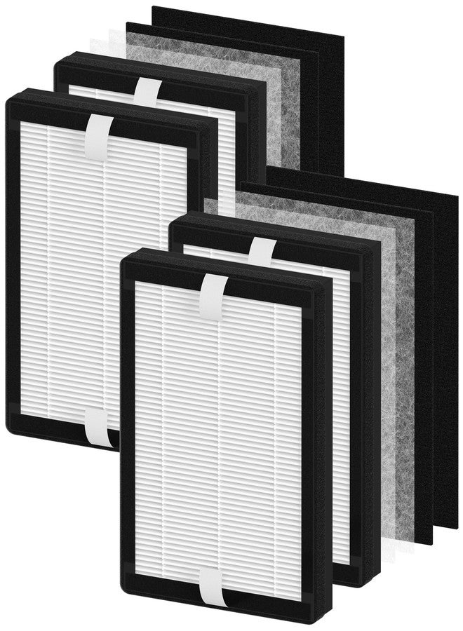 FCFMY 4 Packs IAF-H-100B Replacement Filter B Compatible with Idylis AC-2125, AC-2126, IAP-10-125, IAPC-40-140, IAP-10-150, IAP-10-050 Air Cleaner Purifiers with 4 Activated Carbon Pre-Filter - Image 1