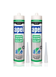 Aquarium Silicone Sealant (2 x 10.4 fl oz) Safe for Fish (2 Pack) Clear - pzsku/Z0185652E4E26342F2248Z/45/_/1737031979/6103626b-5408-43aa-ab04-3e883098a135