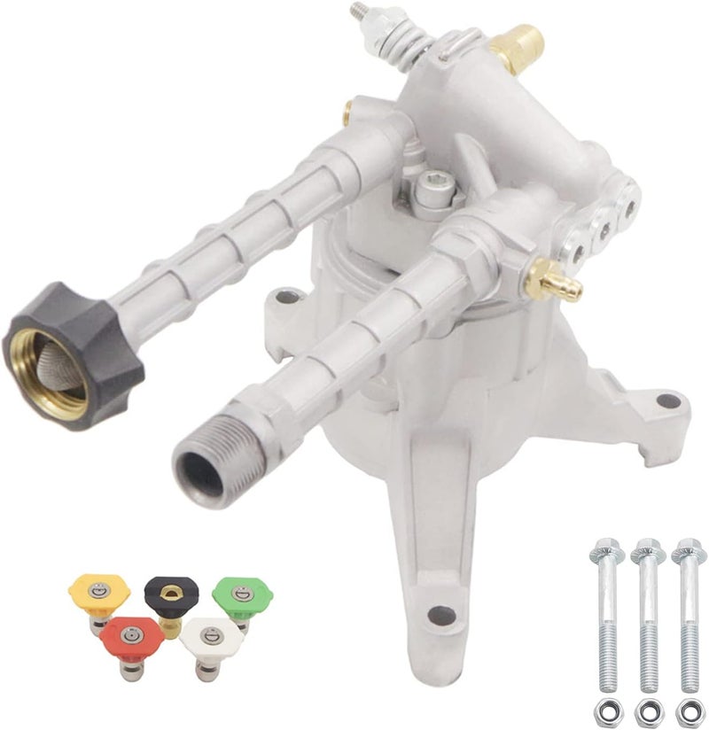 Hutdkte Pressure Washer Pump 2600 PSI, 7/8" Shaft, 2.2 GPM Water Gasoline Pump for Troybilt Excell Karcher Craftsman SRMW22G26-EZ - Image 1