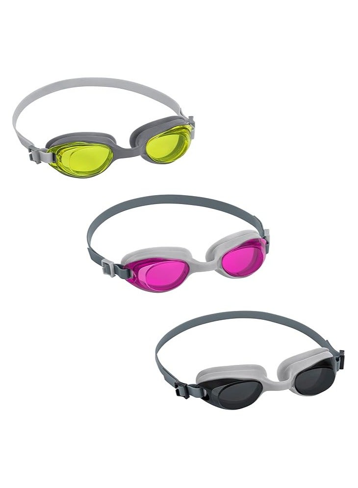 Bestway Bestway Adult +14 Swimming Goggles – Anti-Fog Silicone – UV Protection – Model 21051 – 1 Piece  - Image 1