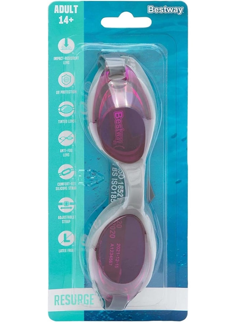 Bestway Bestway Adult +14 Swimming Goggles – Anti-Fog Silicone – UV Protection – Model 21051 – 1 Piece  - Image 2
