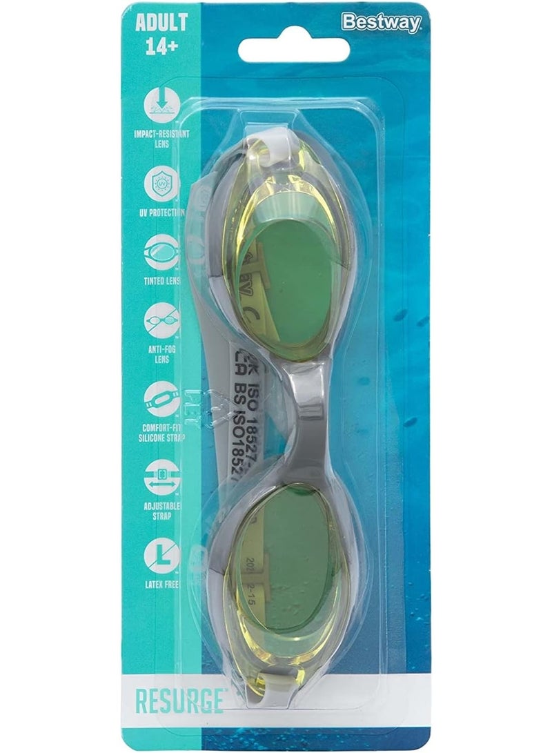 Bestway Bestway Adult +14 Swimming Goggles – Anti-Fog Silicone – UV Protection – Model 21051 – 1 Piece  - Image 3