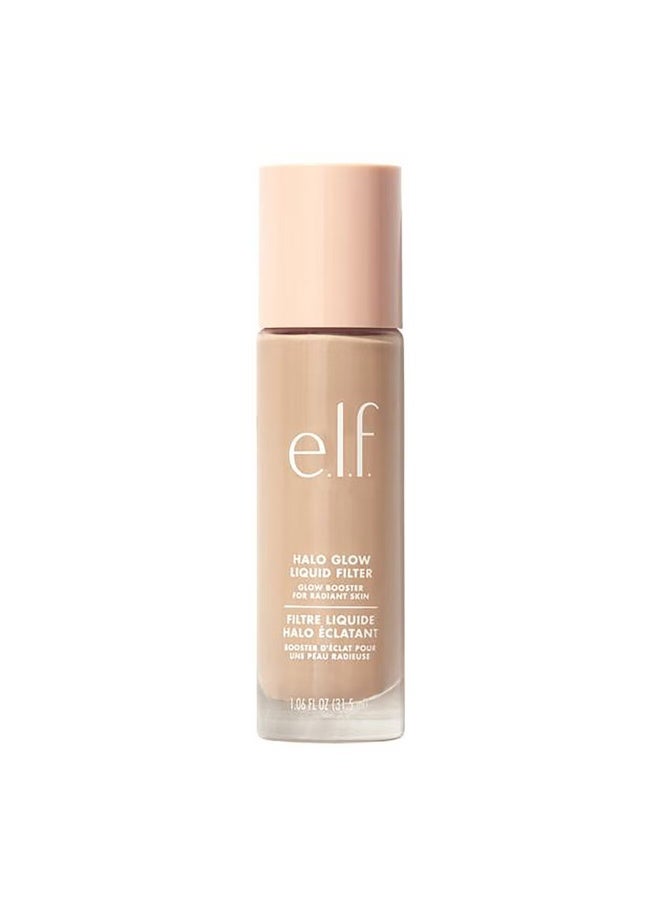 Elf Halo Glow Liquid Filter, Complexion Booster For A Glowing, Soft-Focus Look, Infused With Hyaluronic Acid, Vegan 4 Medium