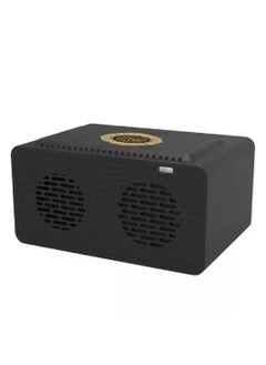 LIXES Quran Speaker With Azan Clock Alarm Clock Radio With Bluetooth Speaker Alarm Clocks Bedside Powerful Battery Backup And USB Port With App Control LED Display Clock With 8GB Storage SQ808  - Image 3