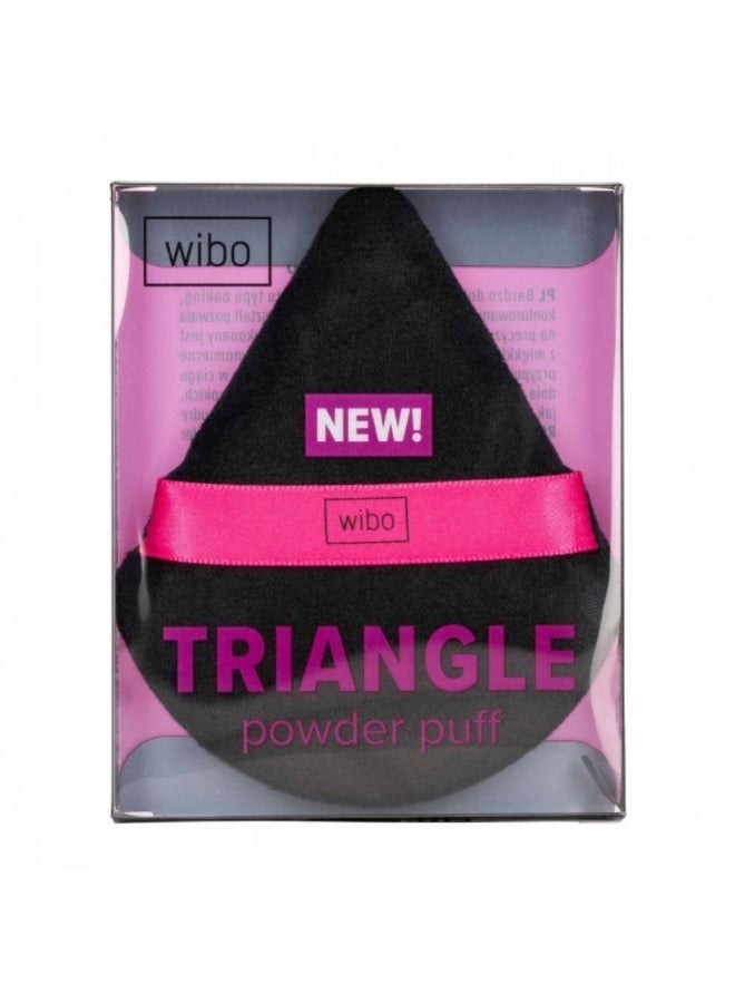 Wibo Triangle Powder Puff Ergonomic Shape 1unit - Image 1