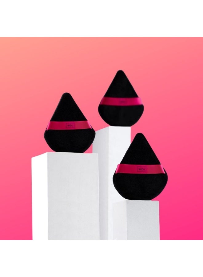 Wibo Triangle Powder Puff Ergonomic Shape 1unit - Image 4