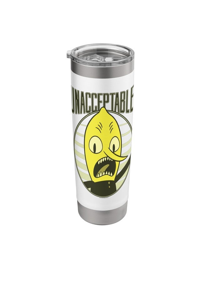 CARTOON NETWORK CN Adventure Time Lemongrab Unacceptable Stainless Steel Insulated Tumbler - Image 1
