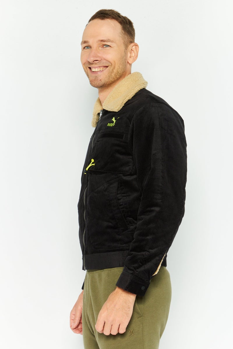 PUMA Men Sportswear Fit Outdoor Jacket, Black - Image 3