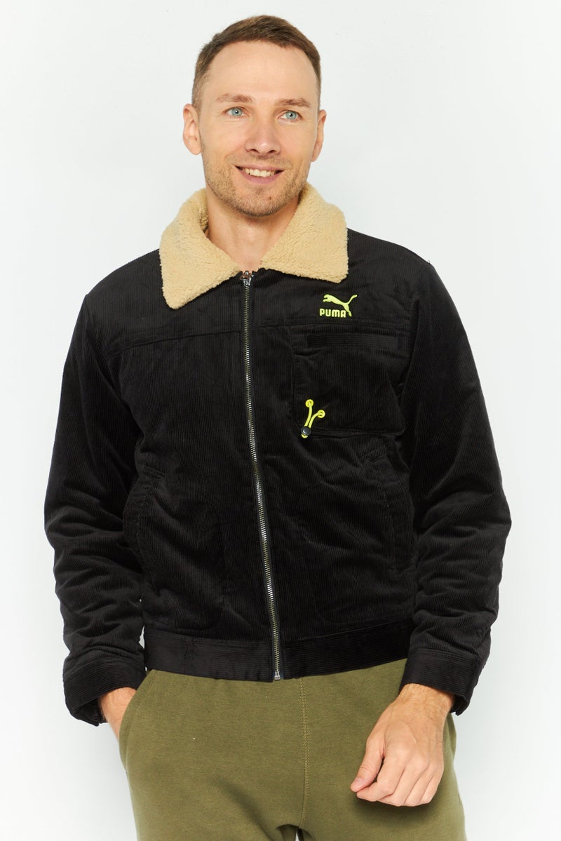 PUMA Men Sportswear Fit Outdoor Jacket, Black - Image 1