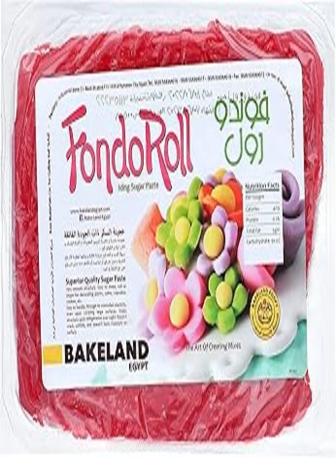 Bakeland Bakeland Fondo Roll Red 500gm