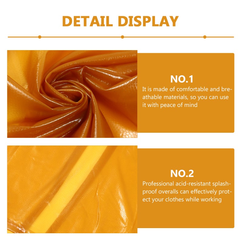 Splash-proof Overalls Splash-proof Elastic Smock for Stone Factory - Image 3