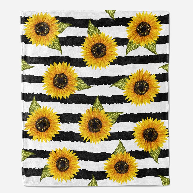 Jekeno Sunflower Gifts Blanket for Women Girls  Sunflowers Decor Gifts for Sunflower Lovers Adult Kids  Christmas Birthday Valentine's Day Sunflower Throw Decoration for Home Living Room Bed Couch - Image 2