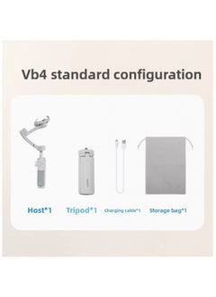 Feiyu VB4 Handheld Yuntai Stabilizer Anti-shake Smart Follow-up Artifact Shooting Vlog Mobile Phone Yuntai Selfie Lever-Color:Vb4 Standard Configuration