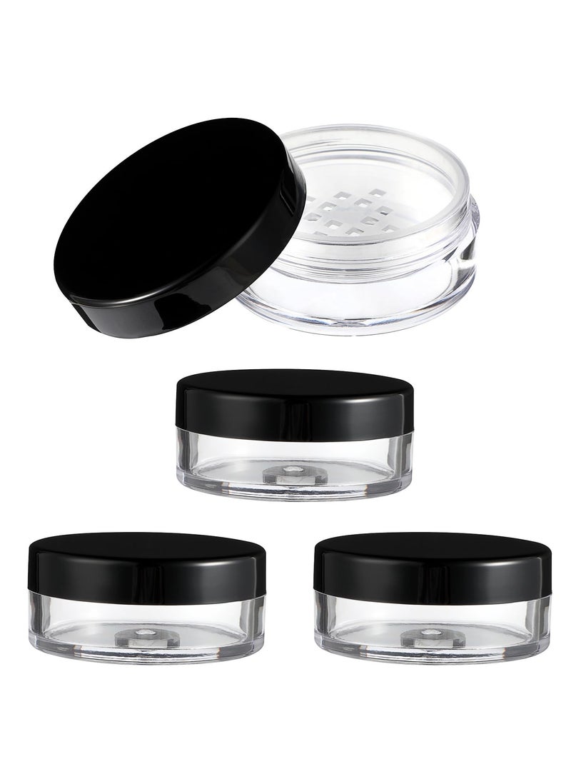 SUNSAR 4Pcs Loose Powder Travel Empty box DIY Empty Makeup Refillable Powder Container 10ml/0.34oz - Image 1