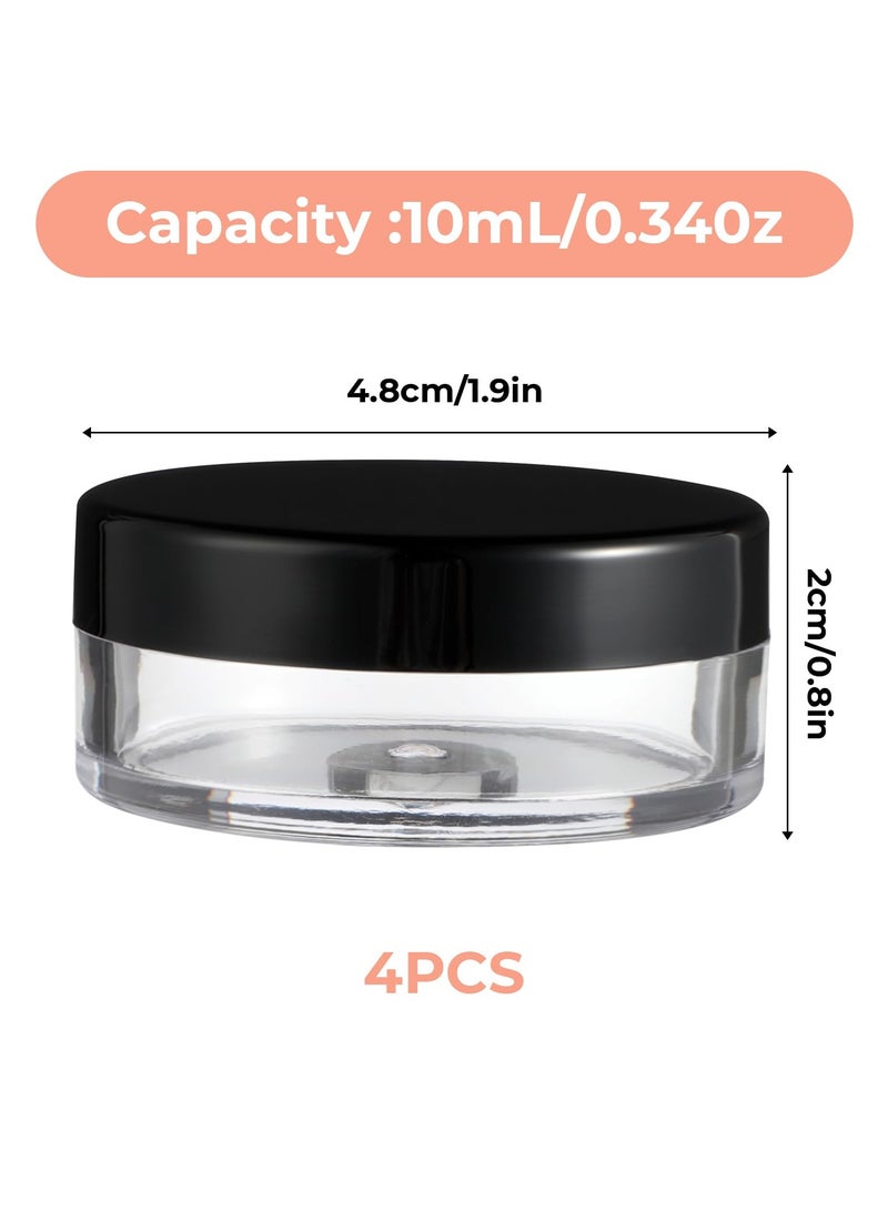 SUNSAR 4Pcs Loose Powder Travel Empty box DIY Empty Makeup Refillable Powder Container 10ml/0.34oz - Image 3