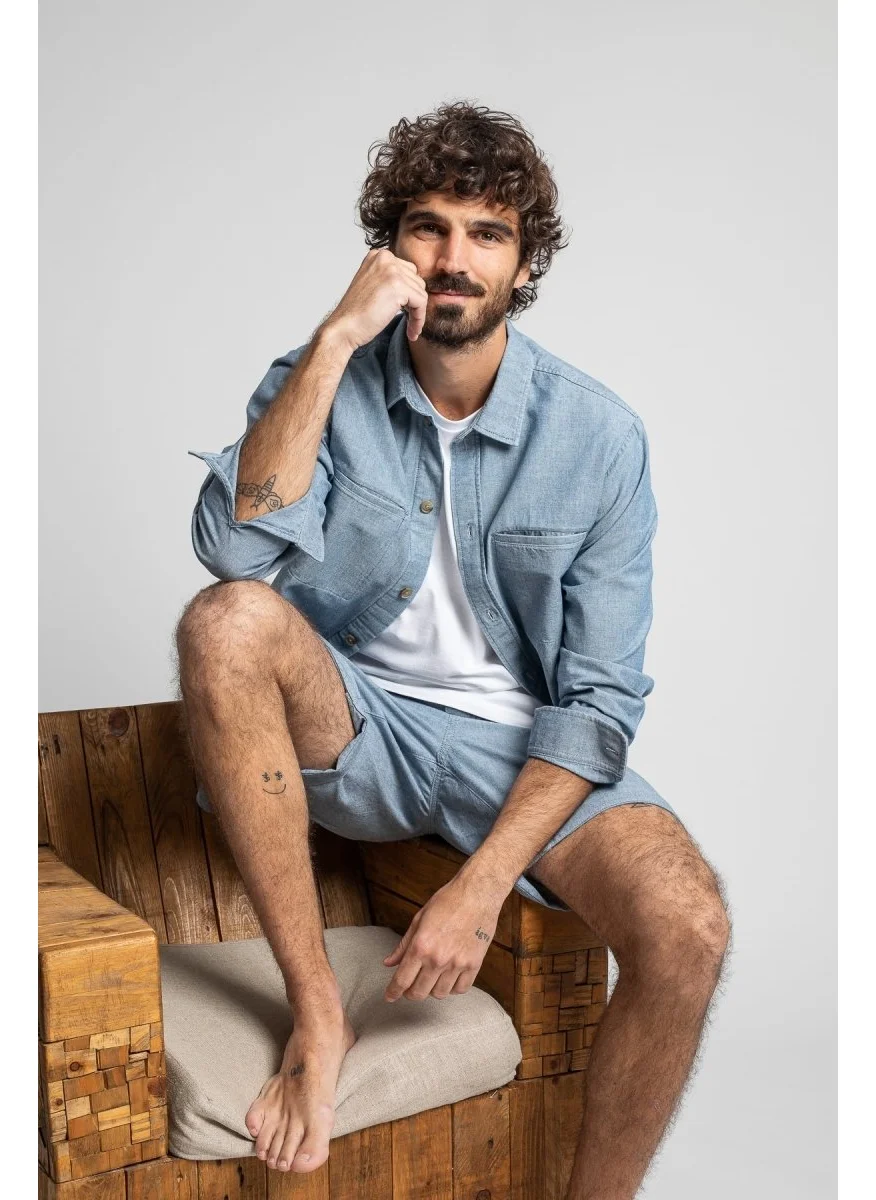 Jaqk Carmel Oxxy Blue Shorts