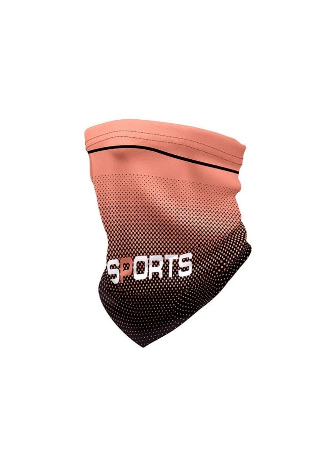 Men's Women's Ice Silk UV Sunscreen Arm Sleeves with Face Towel for Outdoor Cool Sports Driving Cycling - Image 2