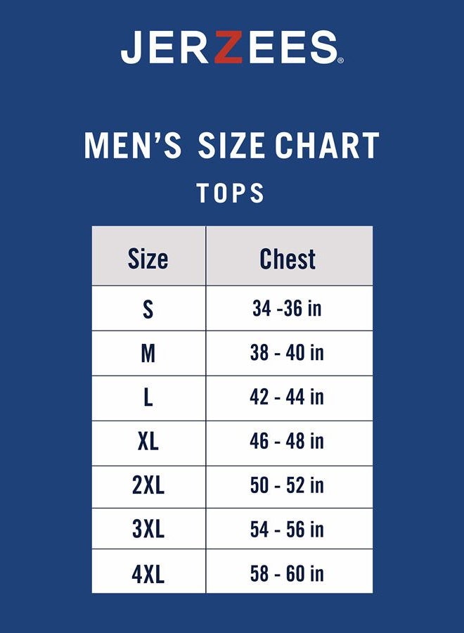 Jerzees Men's SpotShield Stain Resistant Polo Shirts (Short & Long Sleeve), Black, XL - Image 3