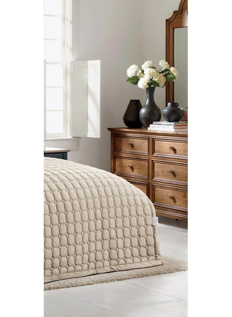 MingLi Compressed summer double bed sheet made of microfiber, size 230*250 cm - Image 4