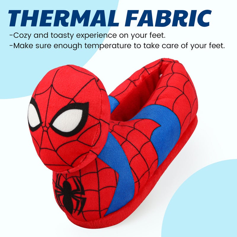 Lucky Kids Kids Cute Cartoon Plush Slippers – Soft Warm Fuzzy Indoor Shoes with Anti-Slip Sole, Cozy Winter Slippers for Boys and Girls - Image 2