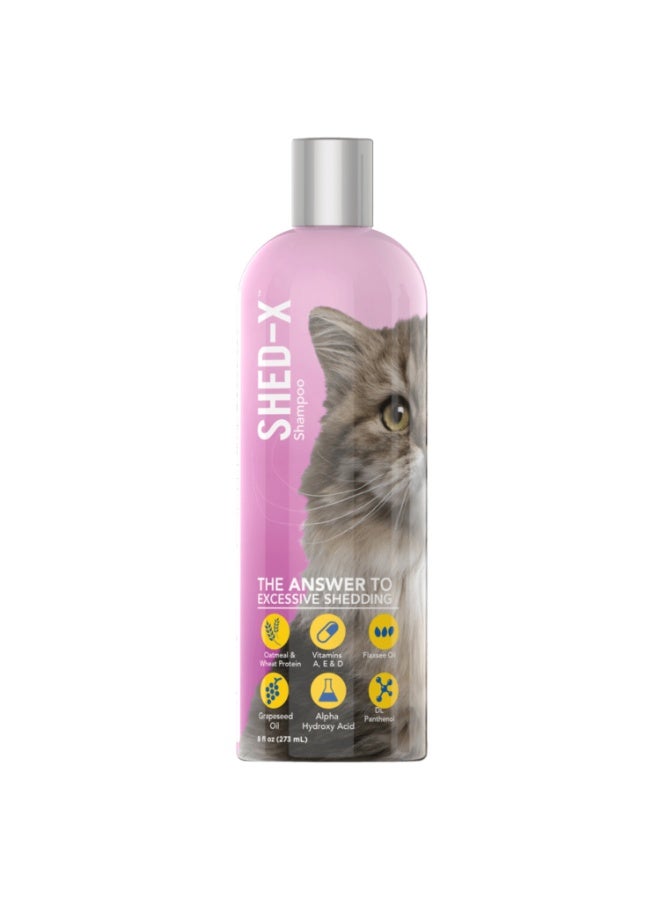 Synergy Labs Shed-X Shampoo for Cats 237ml