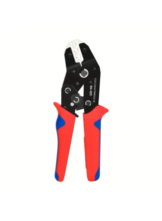 SN 02C Ratcheting Wire Crimper Pliers For Pre Insulated Terminals 23 13 AWG - Image 4