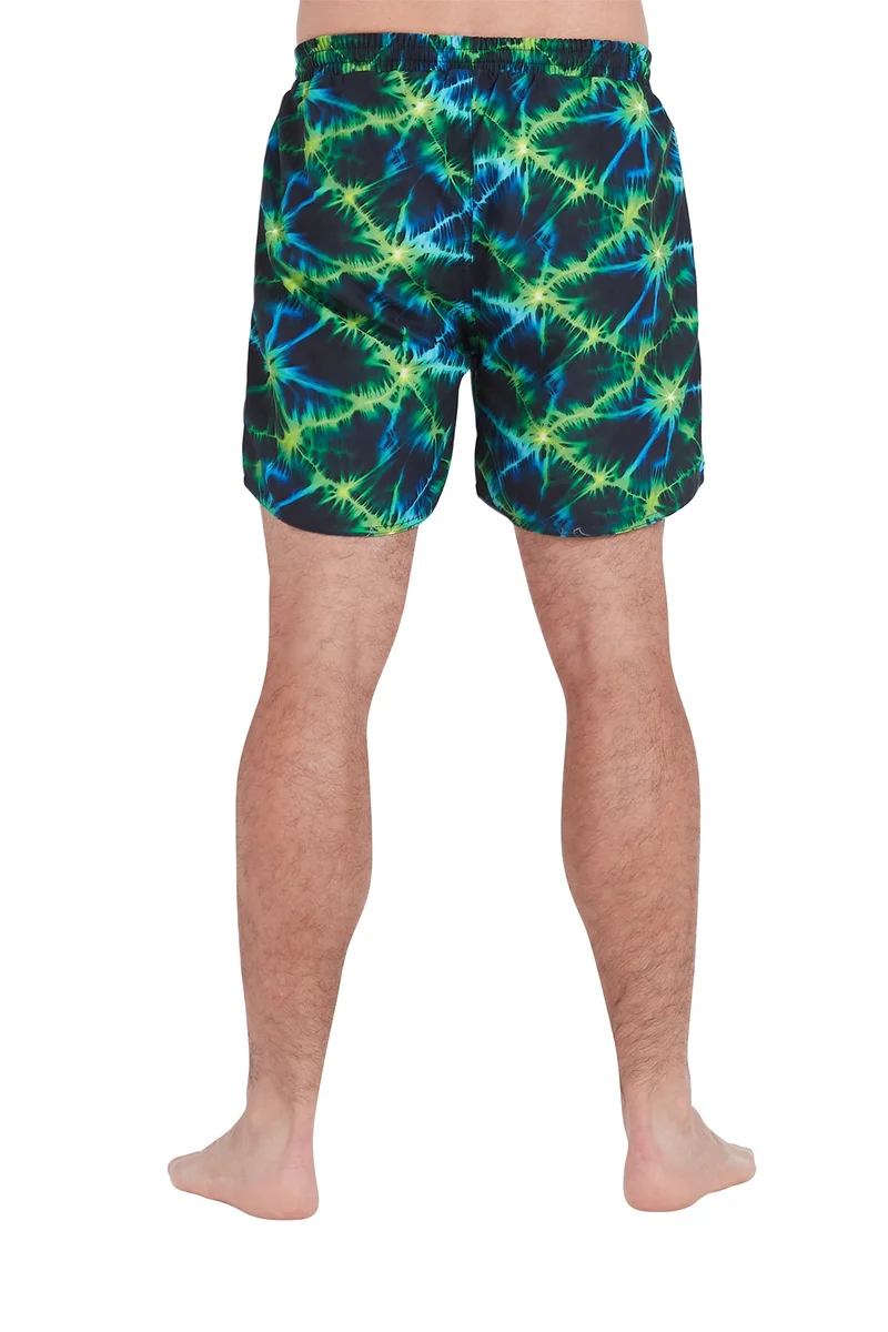 COEGA SUNWEAR COEGA Mens  Swim Boardshorts - Nero Green Tie Dye