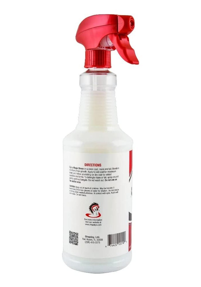 Shapley's Magic Sheen Hair Polish - 1 Quart for Exceptional Shine and Detangling - Image 5