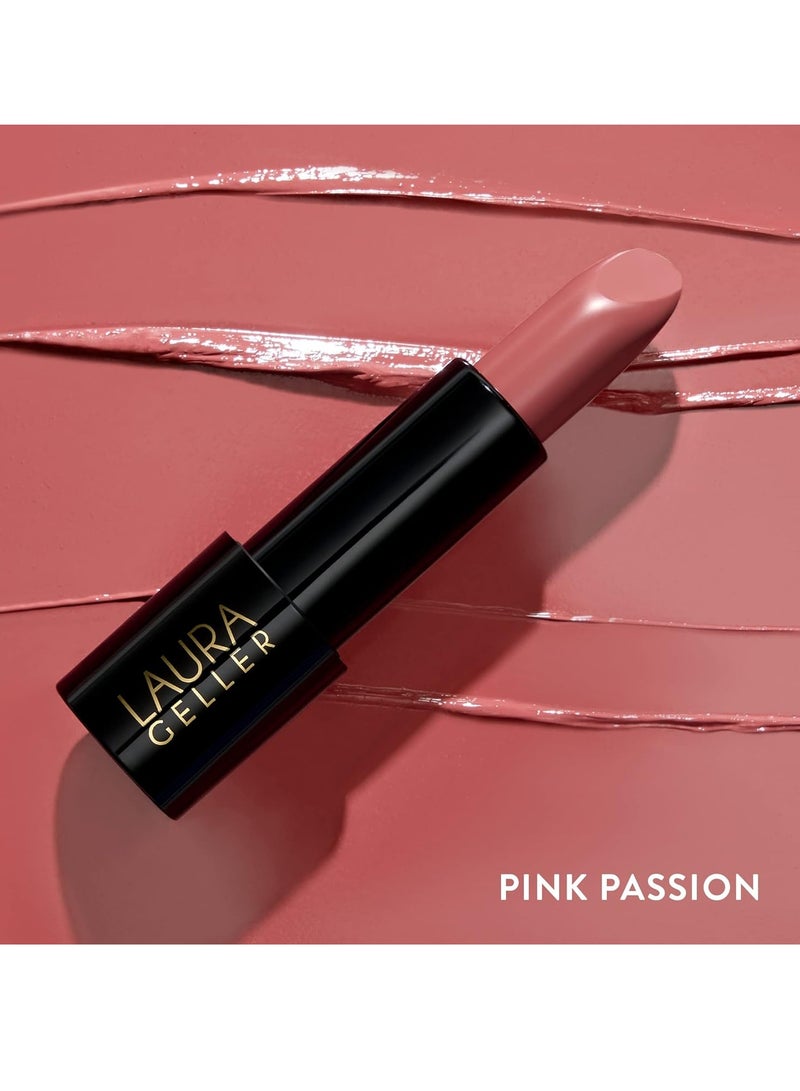 LAURA GELLER NEW YORK Modern Classic Lipstick Pink Passion Ultra Rich Color Luxurious and Lightweight Cream Finish - Image 2