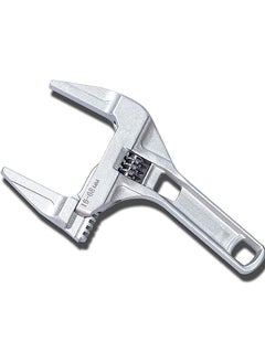 Excefore Adjustable Wrench – 6 to 68mm Wide Opening Jaws Adjustable Spanner with Short Handle – Aluminum Alloy Light Weight Plumbers Spanner Nut Key Hand Tool for Bathroom, Washbasin etc