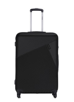VIPTOUR 3-Piece ABS Hardside Trolley Luggage Set, Spinner Wheels with Number Lock 20/24/28 Inches - Black  - Image 2