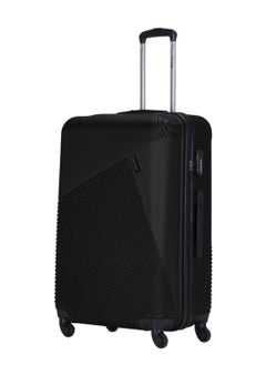 VIPTOUR 3-Piece ABS Hardside Trolley Luggage Set, Spinner Wheels with Number Lock 20/24/28 Inches - Black  - Image 5