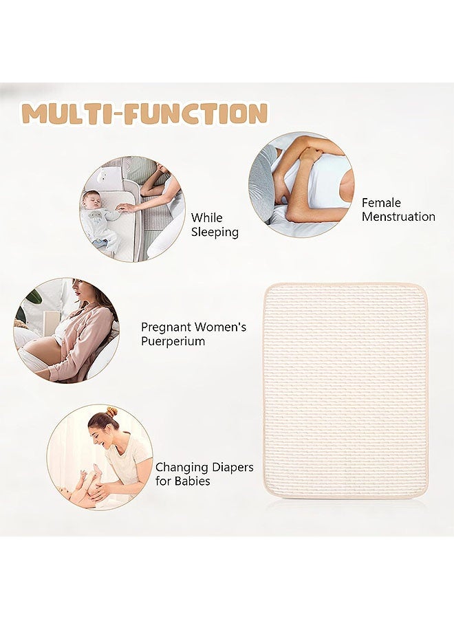 Baby Changing Mat Baby Washable Urine Pad Waterproof, Wipeable & Portable Diaper Changing Pad for Travel or Home, Foldable Mat Fits Perfectly in Diaper Bag for Babies/Adults/Pets - Image 4