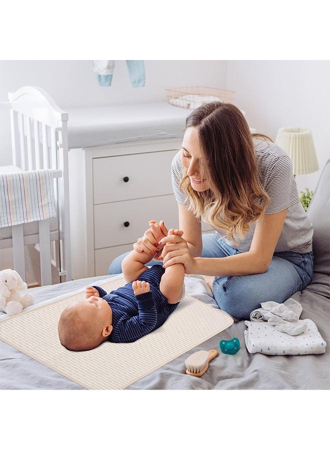 Baby Changing Mat Baby Washable Urine Pad Waterproof, Wipeable & Portable Diaper Changing Pad for Travel or Home, Foldable Mat Fits Perfectly in Diaper Bag for Babies/Adults/Pets - Image 3