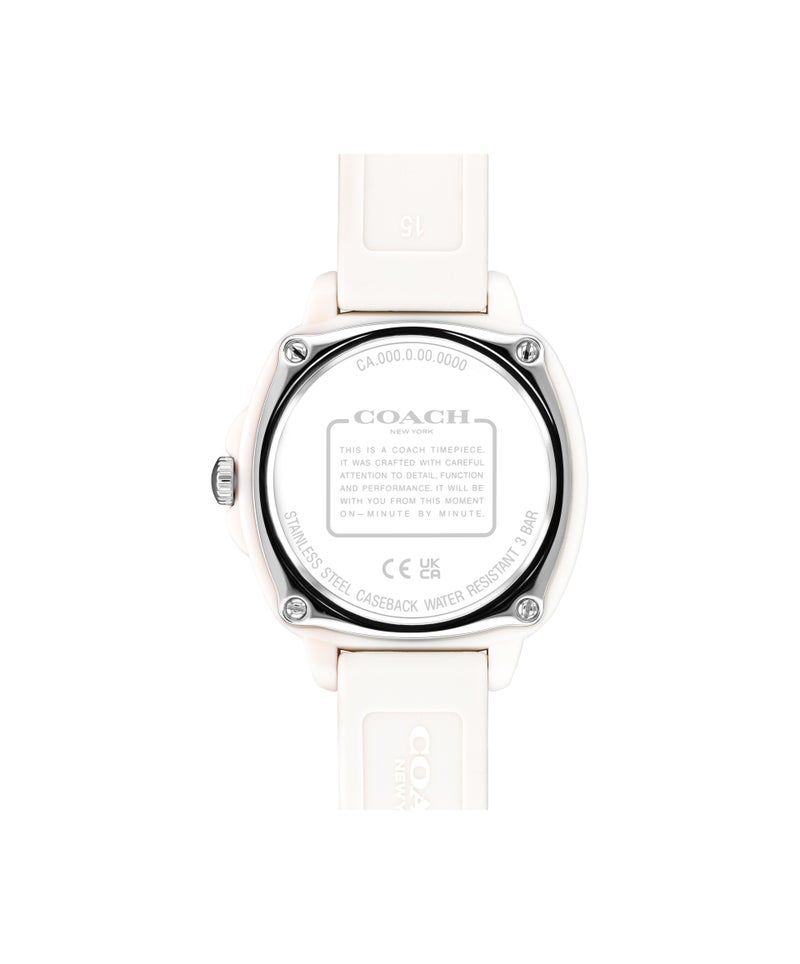 COACH Analog Silicone Strap Watch  - Image 2