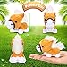 Zomiboo Stuffed Horse 12 Pcs Assorted Toy Plushies 32 Inch Mini Plush Animals Keychain Party Favors with Detachable Chain for Farm Party Supplies Christmas - Image 4